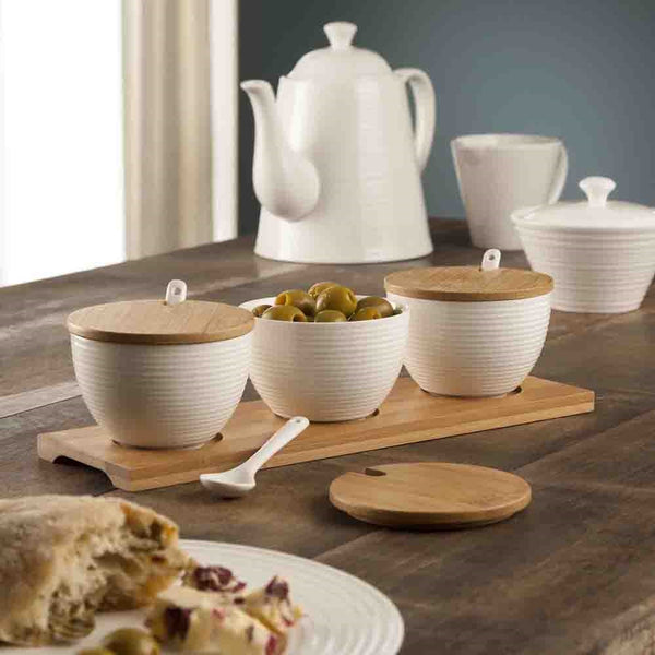 BELLEEK LIVING RIPPLE BOWLS SET – Creative Ideas Home and Gift