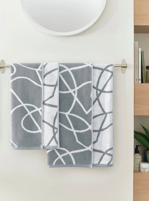 Copenhagen Home Pablo 100% Organic Cotton 550gsm Bath Sheet Charcoal