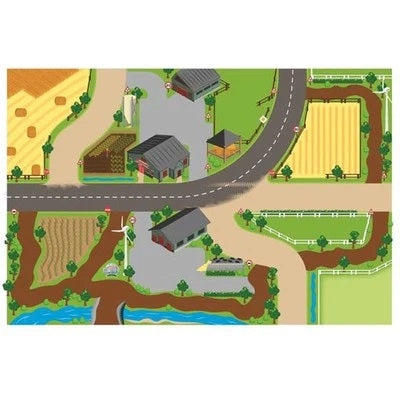 KIDS GLOBE FARM PLAY MAT 100 x 150cm