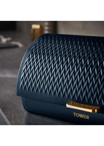 Tower Empire Bread Bin, Midnight Blue