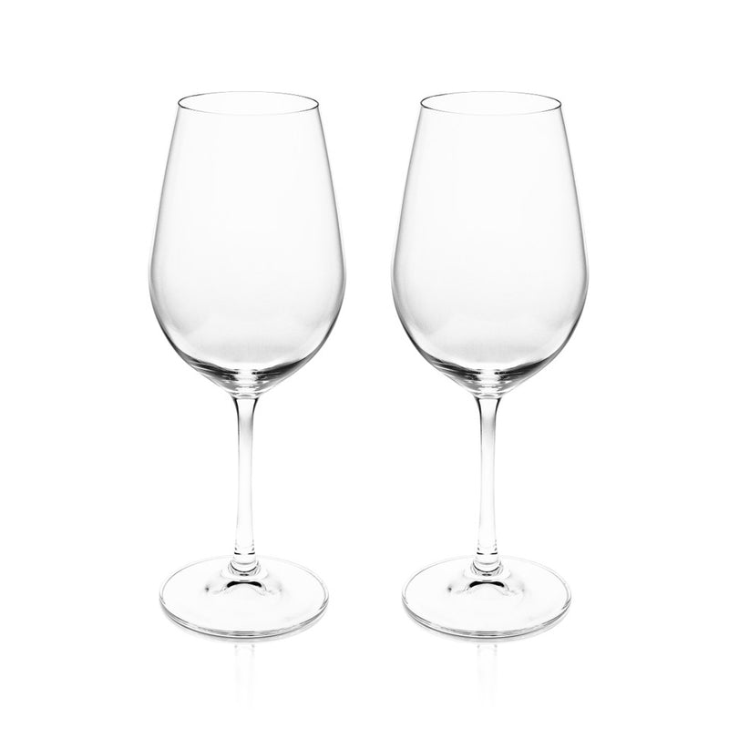 TIPPERARY CRYSTAL ETERNITY WINE GLASSES SET OF 2