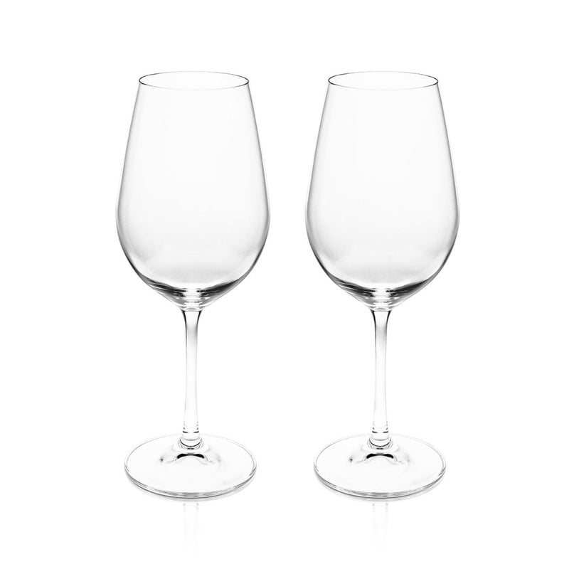 TIPPERARY CRYSTAL ETERNITY WINE GLASSES SET OF 2