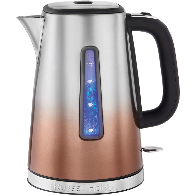 Russell Hobbs Eclipse Copper Sunset Kettle, S/Steel
