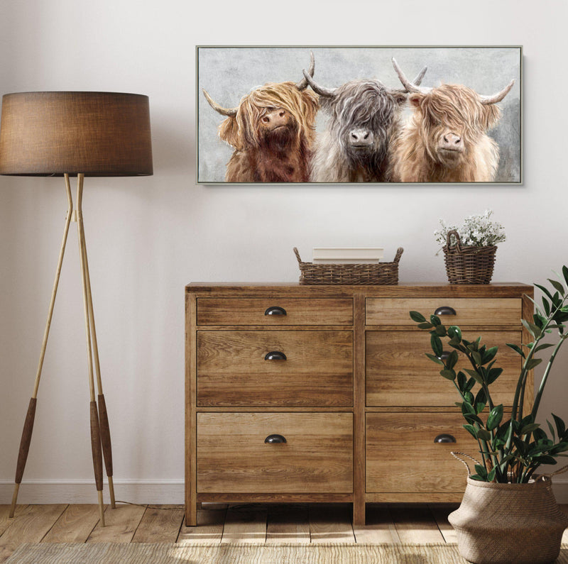 ART MAR Three of a Kind Small Canvas