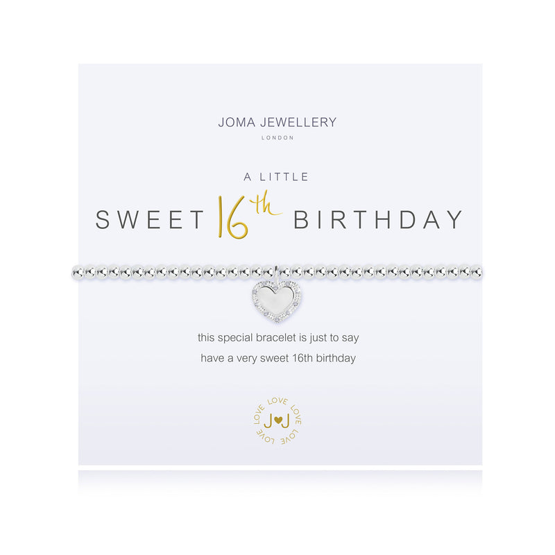 Joma Jewellery - a little HAPPY SWEET 16TH BIRTHDAY - bracelet - 2924