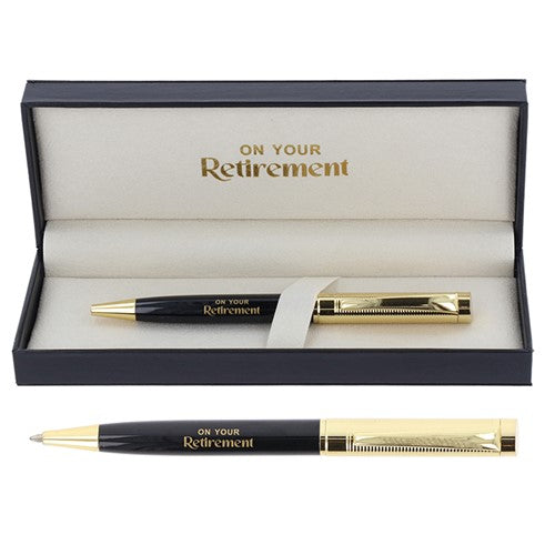 JD Bridgewater Black & Gold Retirement Pen