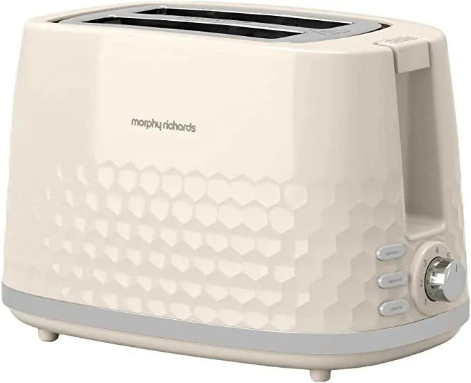 Morphy Richards Hive 2 slice toaster cream