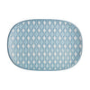 Denby Impression Blue Accent Medium Oblong Platter