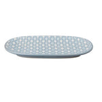 Denby Impression Blue Accent Medium Oblong Platter