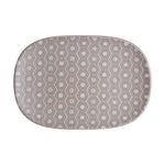 Denby Impression Pink Hexagon Medium Oblong Platter