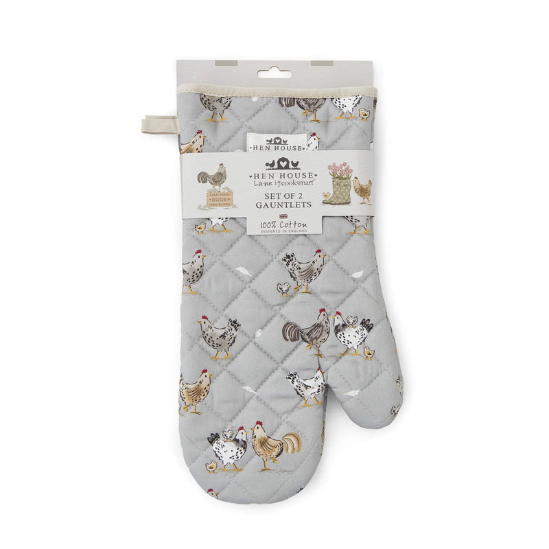 Cooksmart Hen House Lane - 2 pack gauntlets