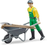 BRUDER FIGURE SET - FARMER WITH ACCESSORIES