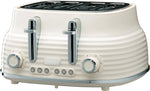 Daewoo Sienna 4 Slice  Toaster Cream