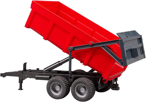 BRUDER TIPPING TRAILER - RED