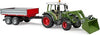 BRUDER FENDT VARIO 211 W/FRONTLOADER & TIPPING TRAILER
