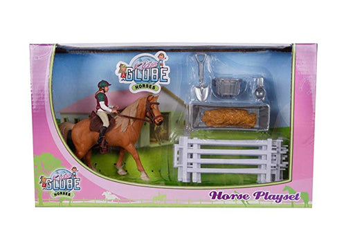KIDS GLOBE HORSE WITH ACCESSORIES