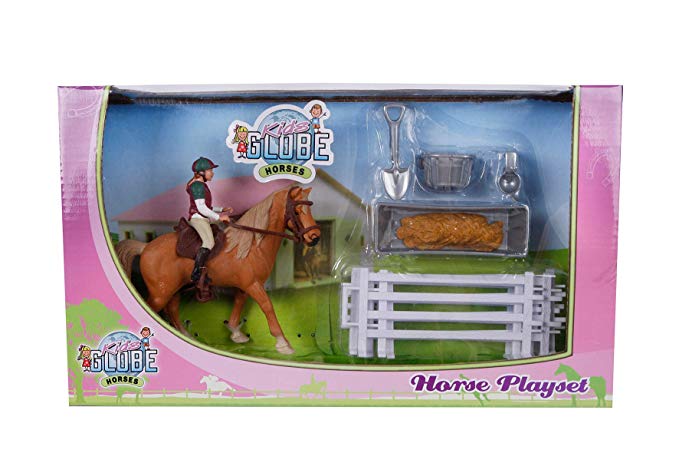KIDS GLOBE HORSE WITH ACCESSORIES