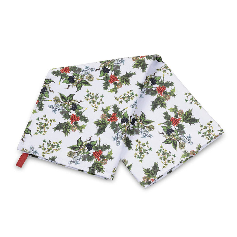 Portmeirion Holly & Ivy Tea Towel