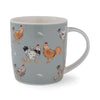 Cooksmart Hen House Lane Barrel Mug