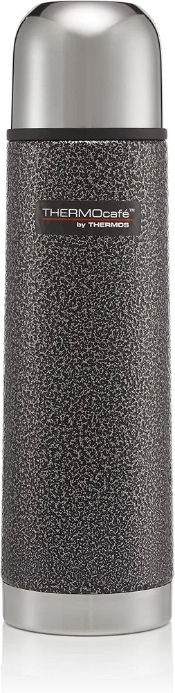 Thermos ThermoCafe Hammertone Stainless Steel Flask Grey 500ml
