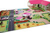 KIDS GLOBE PLAY MAT HORSE RIDING SCHOOL 100 X 150 cm
