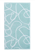 Copenhagen Home Pablo 100% Organic Cotton 550gsm Bath Sheet Aqua