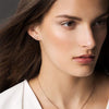 Tipperary Crystal Rose Gold Heart Earrings 109971