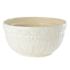 EDD THE PANTRY LARGE WHITE CERAMIC MIXING BOWL 27X27X13.5CM