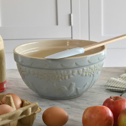 EDD THE PANTRY MEDIUM BLUE CERAMIC MIXING BOWL 23X23X11.8CM