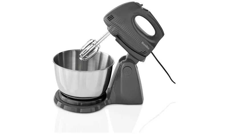 Breville Flow Stand & Hand Mixer Slate Grey