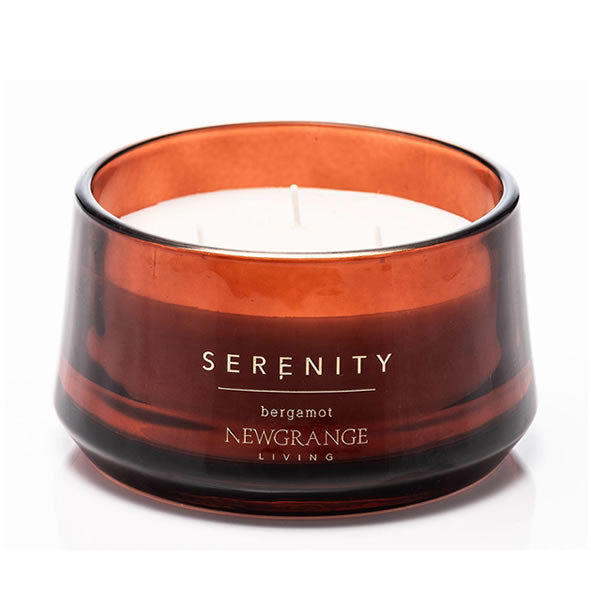 Newgrange Bergamont Luxury Candle 3 Wick