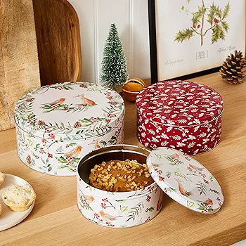 Cooksmart A Winters Tale Set of 3 Cake Tins