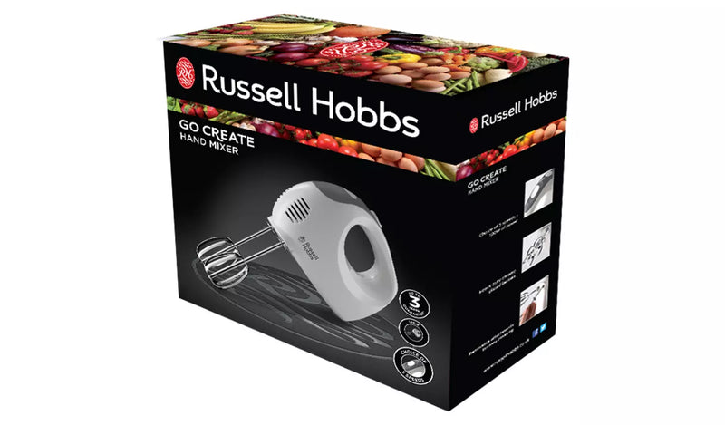 Morphy Richards White Hand Mixer