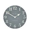 Thomas Kent 12" Arabic Wall Clock Flax Blue