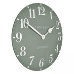 Thomas Kent 20" Arabic Wall Clock Seagrass