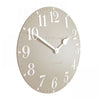 Thomas Kent 20 Arabic wall clock Sand
