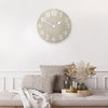 Thomas Kent 20 Arabic wall clock Sand
