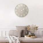 Thomas Kent 20 Arabic wall clock Sand