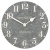 Thomas Kent 20" Indoor/Outdoor Arabic Wall Clock Cement