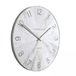 THOMAS KENT 22 WHARF WALL CLOCK PICKLED OAK