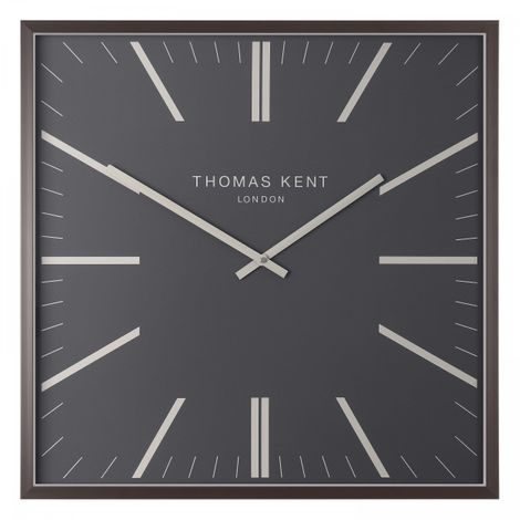 Thomas Kent 16"Garrick Wall Clock Graphite
