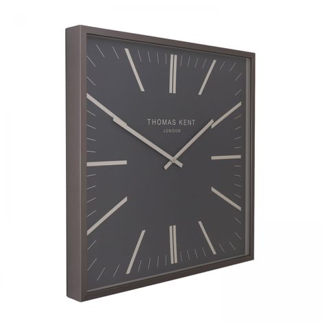 Thomas Kent 16"Garrick Wall Clock Graphite