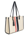 Alice Wheeler AW6121 Navy Amalfi Stripe Tote Bag