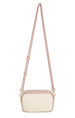 Alice Wheeler AW6122 Pink Stripe Madrid Camera Crossbody Bag