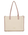 Alice Wheeler AW6123 Pink Amalfi Stripe Tote Bag