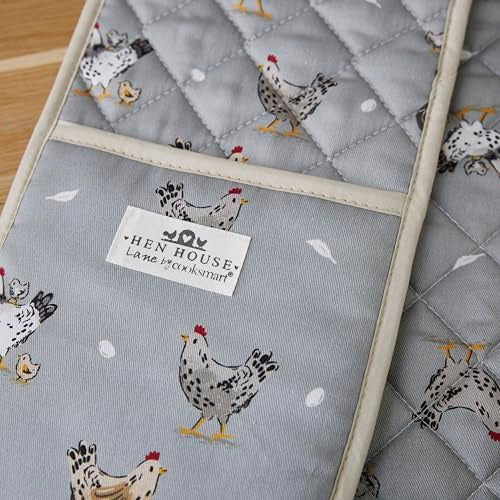 Cooksmart Hen House Lane Double Oven Glove