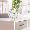 Thomas Kent 6 Arabic mantel limestone clock