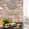 Thomas Kent 20" Arabic Wall Clock Cool Mink