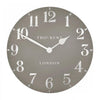 Thomas Kent 20" Arabic Wall Clock Cool Mink
