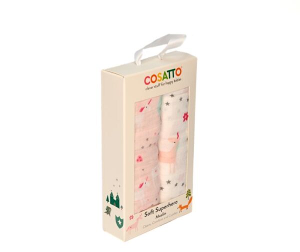 Ziggle Cosatto Unicornland Muslins Duo COSA3016